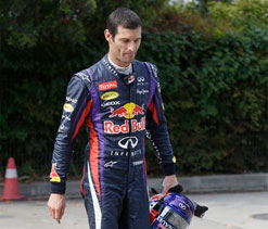 Webber to `quit Formula One by end of 2013`