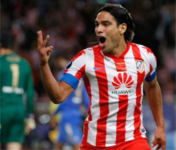 Falcao plays down Manchester United links