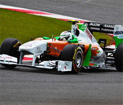 Force India drivers resolve differences