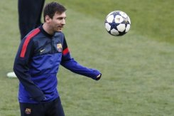 Barca boost as Messi returns to training