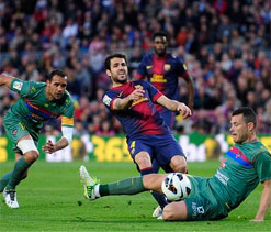 Barcelona defeat Levante 1-0