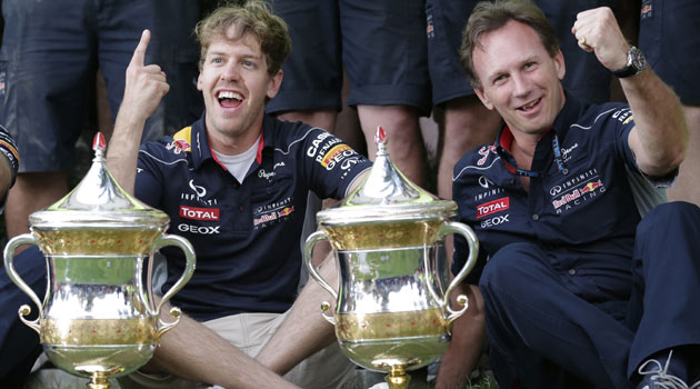 Vettel passes Stewart, wins Bahrain GP