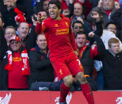 Liverpool 2-2 Chelsea: Suarez ruin’s Rafa`s return
