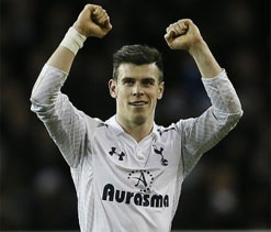 Gareth Bale congratulates Manchester United on title triumph