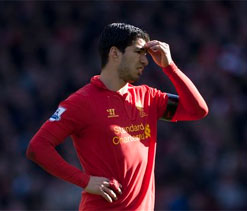 Suarez banned for 10 games for Ivanovic bite
