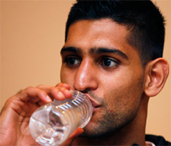 Welterweight champion Amir Khan says he will ban generation next from boxing