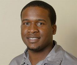 Young Caribbean umpire makes English County move