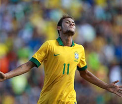 Neymar, Ronaldinho star in Brazil`s win over Bolivia