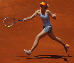 Maria Sharapova in semis of Madrid Open