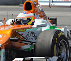 Di Resta, Sutil to start 10th, 13th at Spanish GP