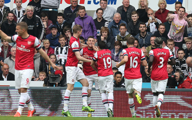 EPL: Koscielny strikes to seal Champions League berth for Arsenal
