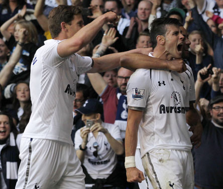EPL: Bale’s late strike leads Tottenham to 1-0 win over Sunderland