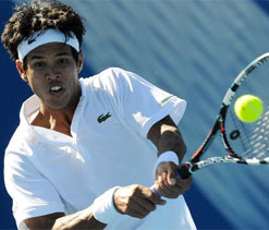 Somdev through to second round, sets up date with Federer