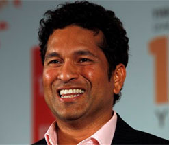 Sachin Tendulkar receives award for fastest ton in Ranji