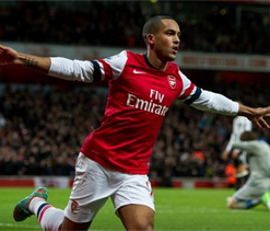Walcott set for striker role in England clash with Brazil