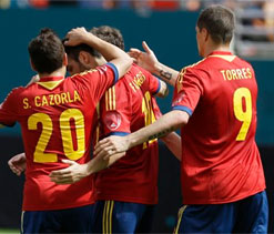 Cazorla, Fabregas on target as Spain beat Haiti 2-1