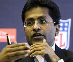 Lalit Modi incense at not getting a copy of the report