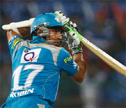 Uthappa slams double ton