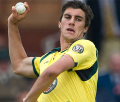 Australia`s Pat Cummins returns home
