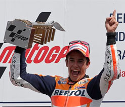 Sizzling Marquez wins Indy GP