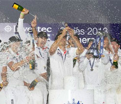 `Brash` England players celebrate Ashes win by urinating on Oval pitch