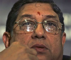 Srini calls BCCI`s southern units` meet in Chennai, Goa absent