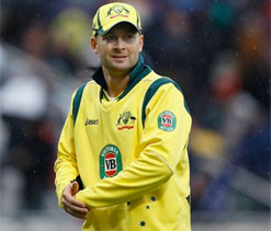 Michael Clarke in doubt for Australia’s final ODI against England with back injury