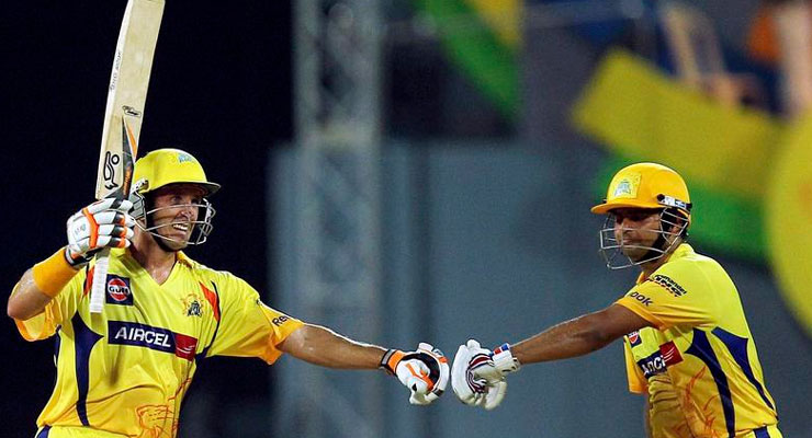 In-form Michael Hussey shines again, Chennai sail into Champions League semis