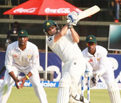 1st Test, Day 1: Ajmal fights back after Zimbabwe bowlers shock Pakistan