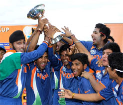 U-19 World Cup winning members felicitated