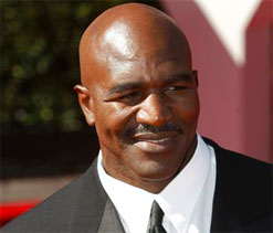 Evander Holyfield bookies` favourite to be evicted first in Celeb Big Brother