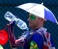 Australian Open 2014: Heat stops play