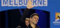 Ominous Novak Djokovic pummels Istomin, enters Australian Open fourth round