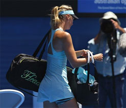 Frustrating Australian Open all over for Maria Sharapova