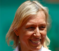 Navratilova reveals coaching ambition