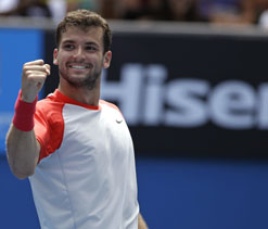 `Baby Fed` Dimitrov into first Slam quarters