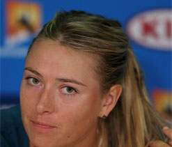  Sharapova vows to bounce back from hip injury