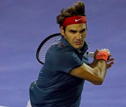 Australian Open: Roger Federer wears two pair of socks!