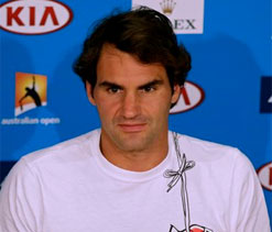 Roger Federer insists he`s on track despite Aussie woe