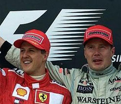 Mika Hakkinen urges old rival Michael Schumacher to fight for recovery