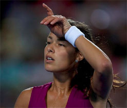 Hantuchova`s ill-fortune favours Ivanovic