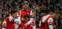 Arsenal back on top as Liverpool slip up