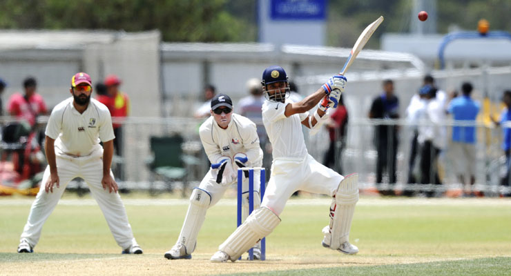 Rohit, Rahane get 50s, India`s practice match ends in draw