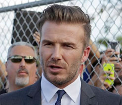 Beckham`s Miami dream three years away