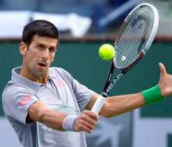 Djokovic eases into fourth round at Indian Wells