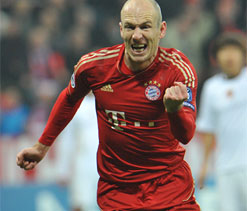 Robben extends Bayern deal until 2017