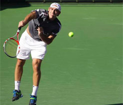 Brazil final for Lorenzi as Haas withdraws