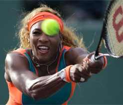 Serena Williams shrugs off slow start to speed into third round