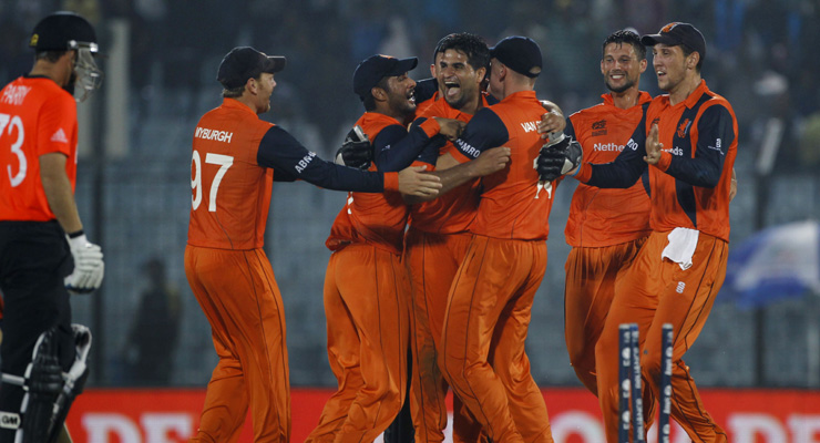 ICC World T20: Netherlands hand shock defeat on England