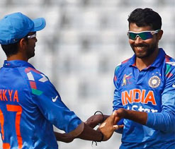 Afghan batsmen find Jadeja, Ashwin too hot to handle